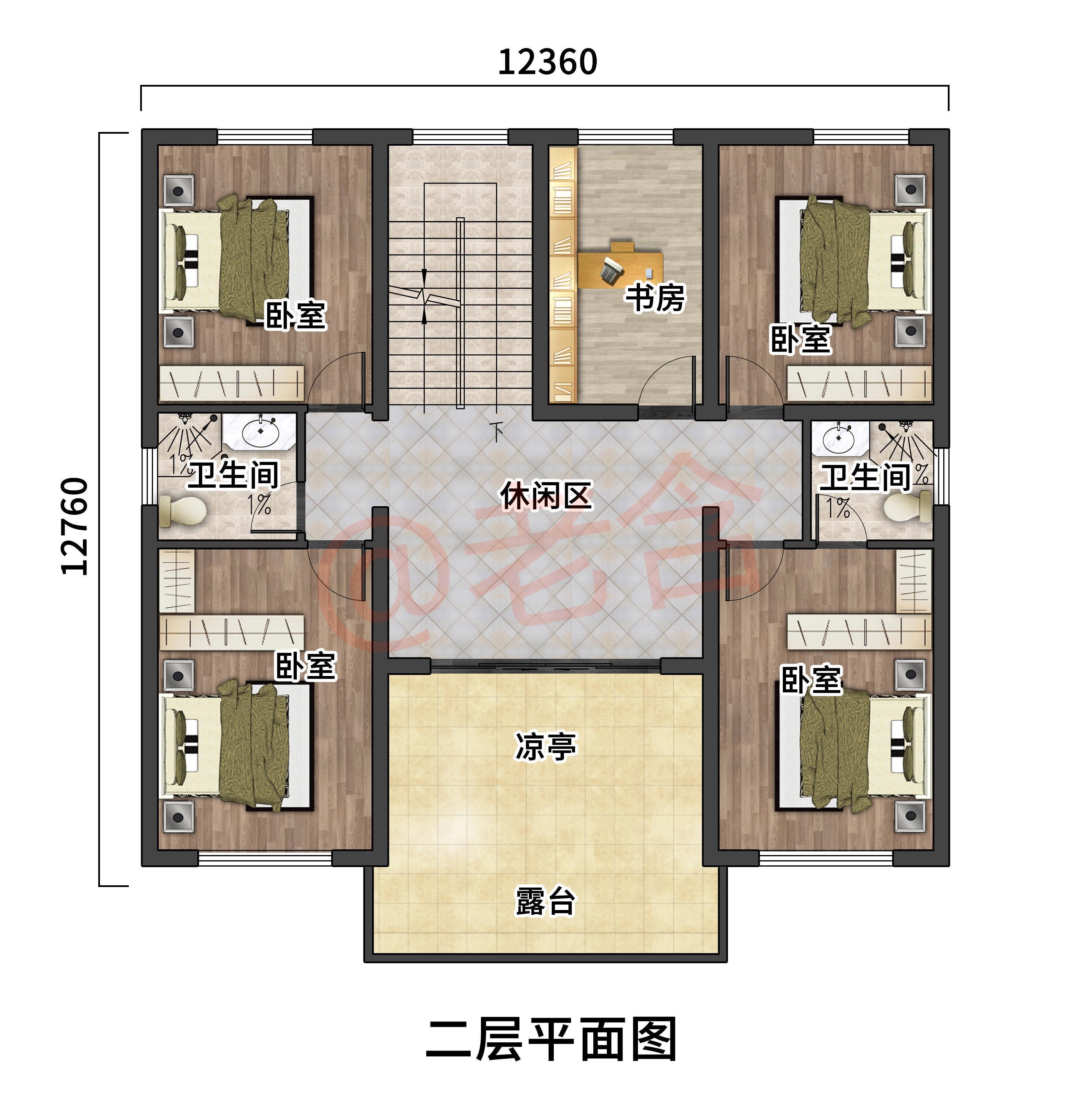 别墅|农村受欢迎的2套二层别墅设计图，造价仅18万，自建房不二选择