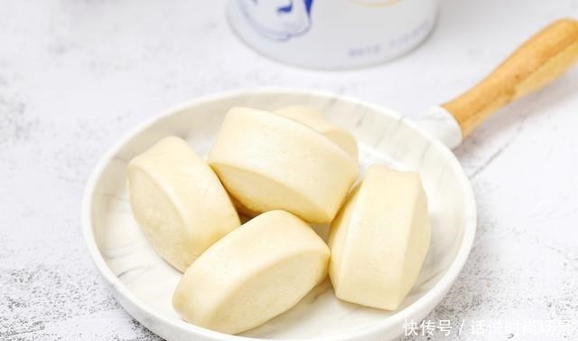 一次发酵的奶香小馒头,省时省力成功率高,暄软蓬松比面包还好吃