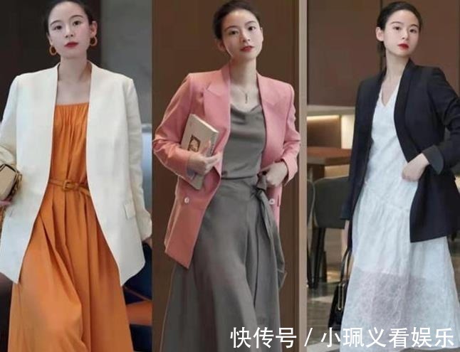 连衣长裙 轻熟女人的时尚、优雅的穿搭,彰显熟龄气质的美感