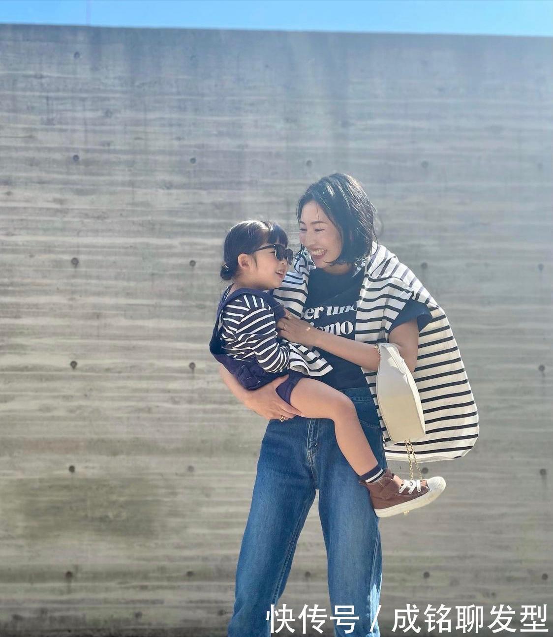 穿搭|带孩子没时间打扮？40岁日本宝妈边带孩子边当博主，美得与众不同