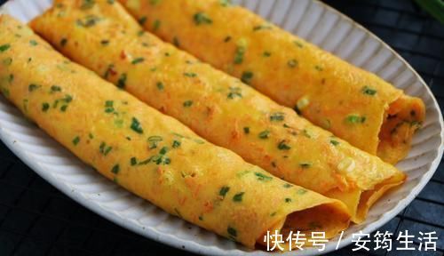 柔软|天热女儿最馋这早餐,手不粘面10分钟出锅,金黄柔软,上桌必光盘