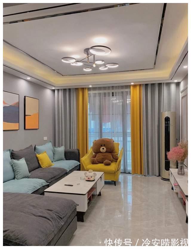 墙壁|装修了半年的新房终于可以入住了，简单大方接地气，朋友都说好看