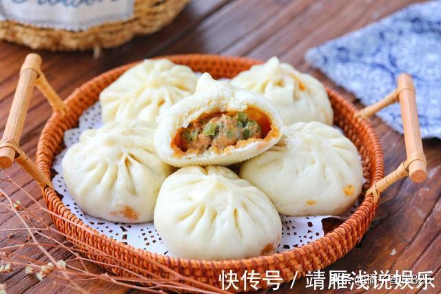 健脾|大包子真诱人,有肉有菜,健脾开胃,越吃越香,一次吃仨不是个事