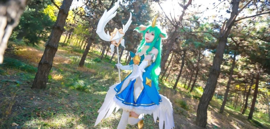 lol|cos:lol星之守护者索拉卡cos正片@言忆