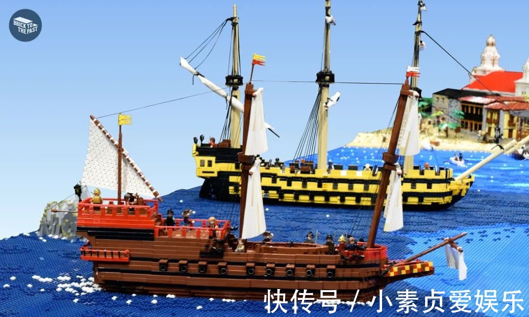 海盗|用乐高还原《海贼王》七武海原型“海盗之王”亨利·摩根的故事