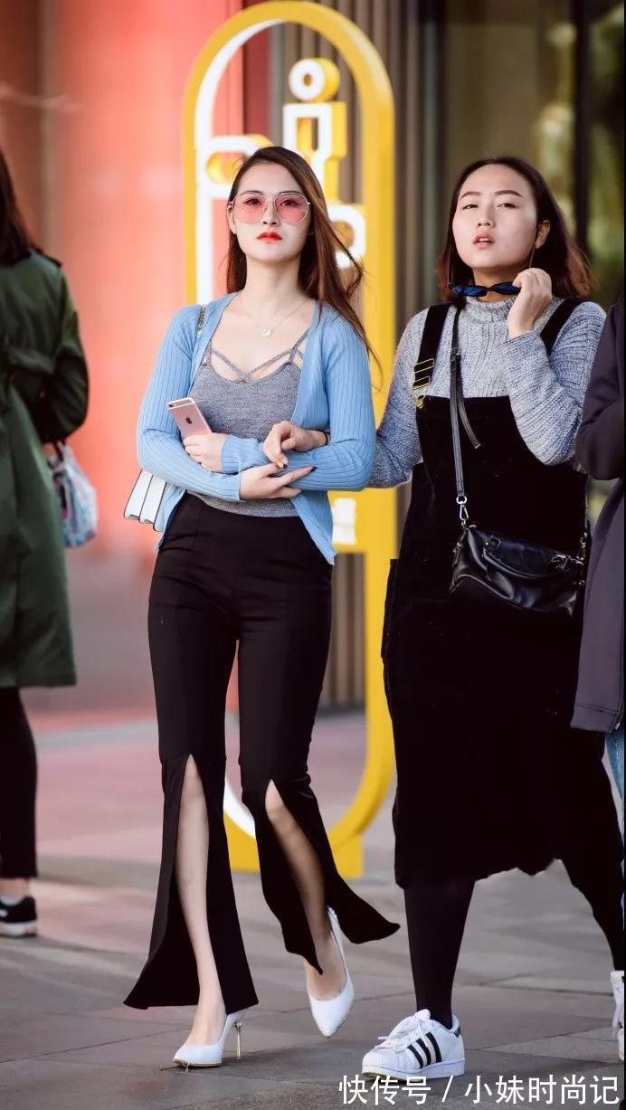 气质 街拍路人,百搭,显高,显腿长的穿搭参考,让你做个气质优雅女神