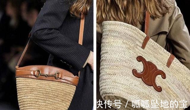 oblique 我和钟楚曦的度假差距 就是这只草编包!