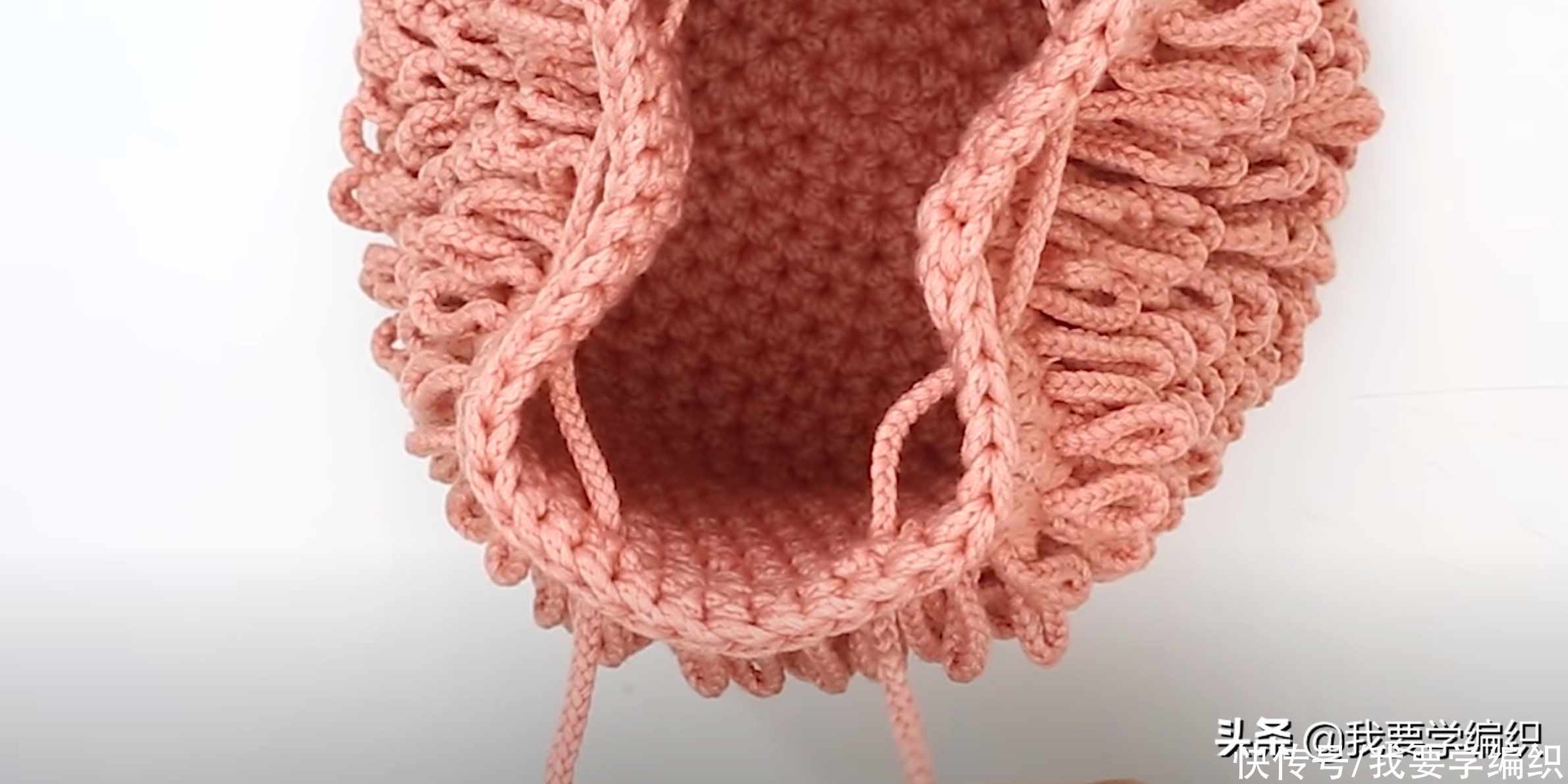 自己钩一款可爱又别致的手提包，刺猬包编织教程，新手入门级包包