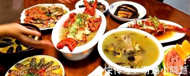 过年去姑姑家拜年,4个姑父做拿手菜,两天吃四顿,顿顿不重样