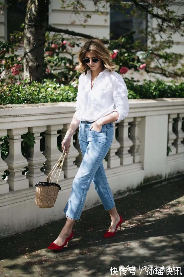 阔腿 春夏,不管你是奔几的女人,要少穿这三种牛仔裤,不仅显胖还很丑