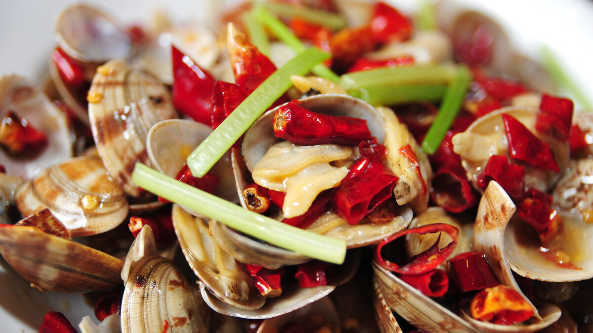 花蛤吐沙小技巧,不用只会用盐水,教你更好的方法,快速吐干净