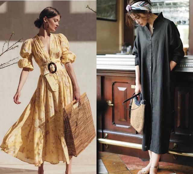 帆布鞋|把高跟鞋放一边!鞋底1cm的“平底鞋”成宠儿,搭连衣裙优雅时髦