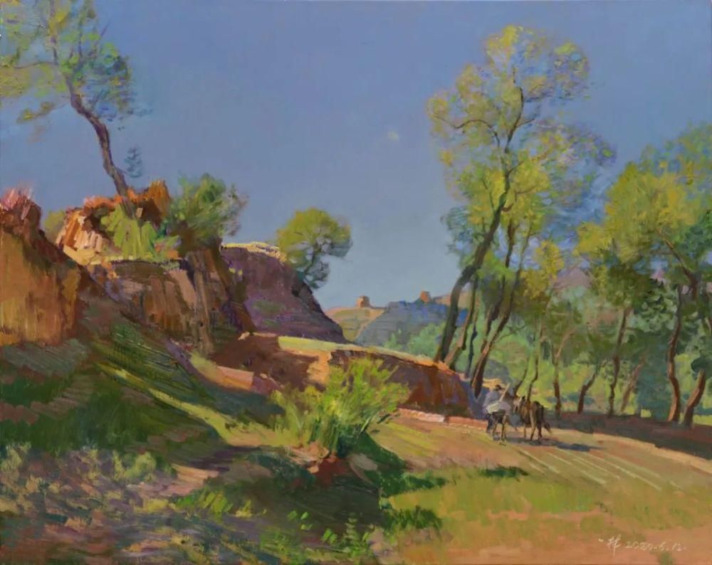  士生导师|大别山写生作品