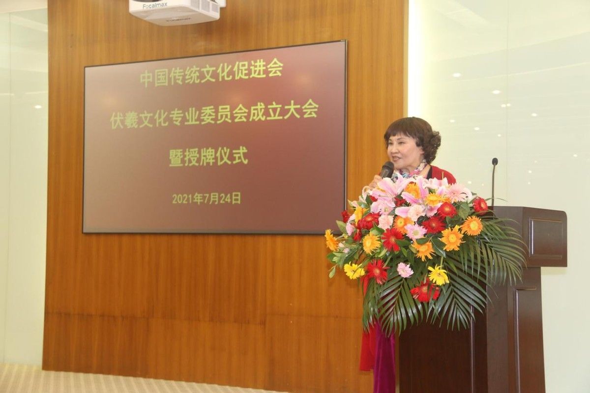 杨丽丽|中国传统文化促进会伏羲文化专业委员会成立大会在京召开