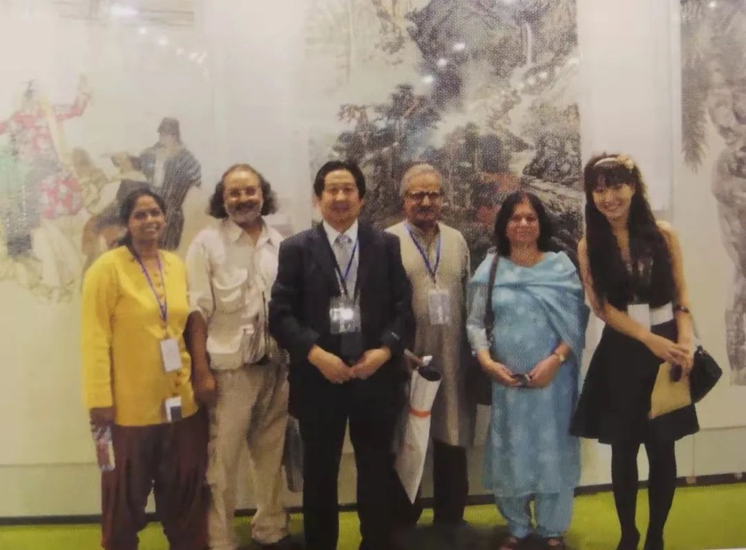 杨大眼造像@中西结合笔传情·锐意创新始通神——张山绘画人物山水艺术新貌