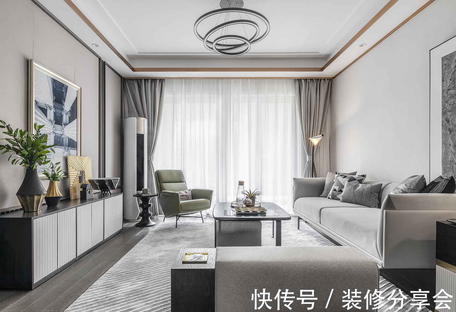 效果|曲靖西苑小区盛景苑127㎡房屋装修展示效果