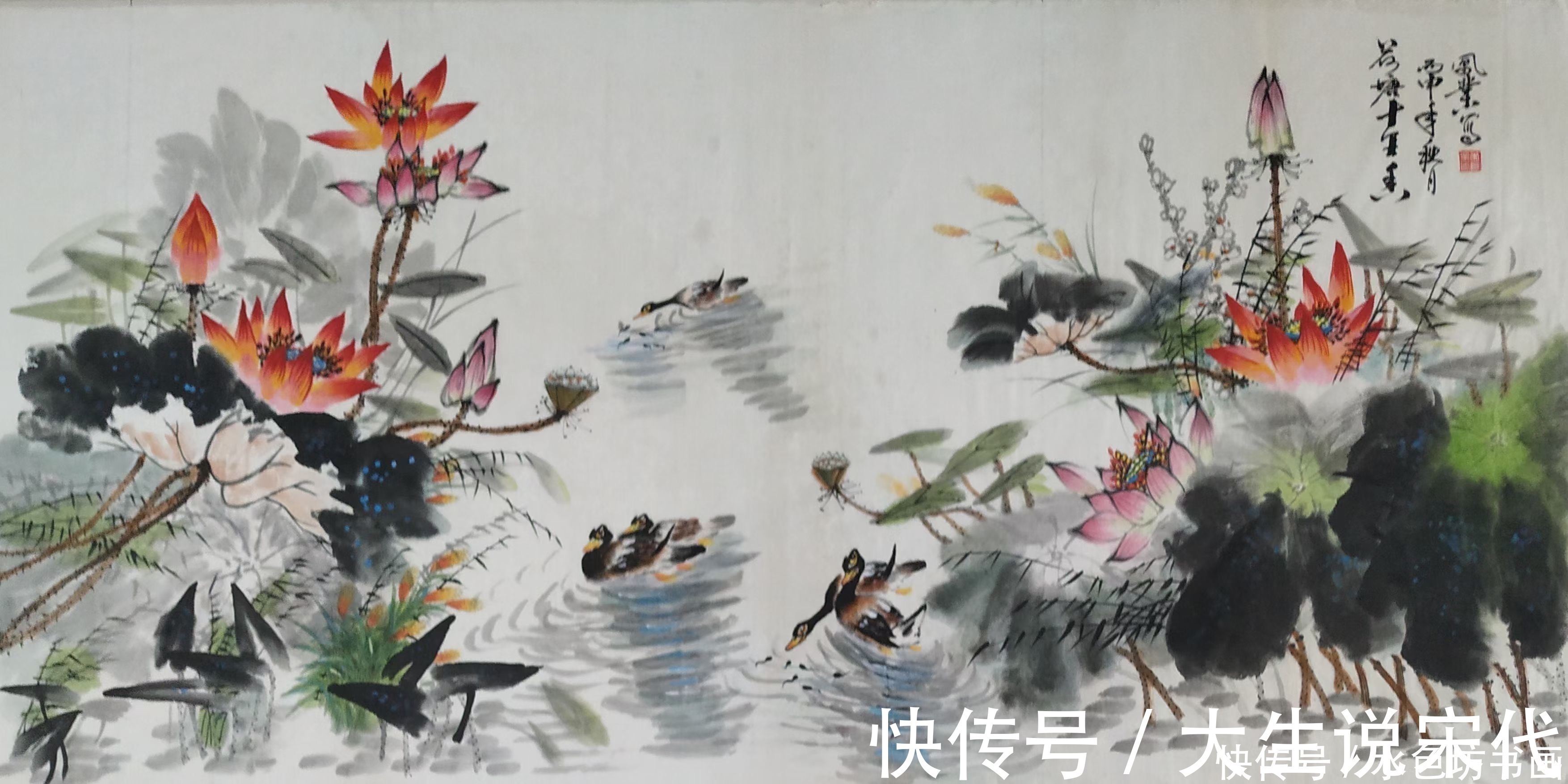 李凤业$画家专栏 │李凤业——雀鸟翻飞嬉,远去尘嚣喧