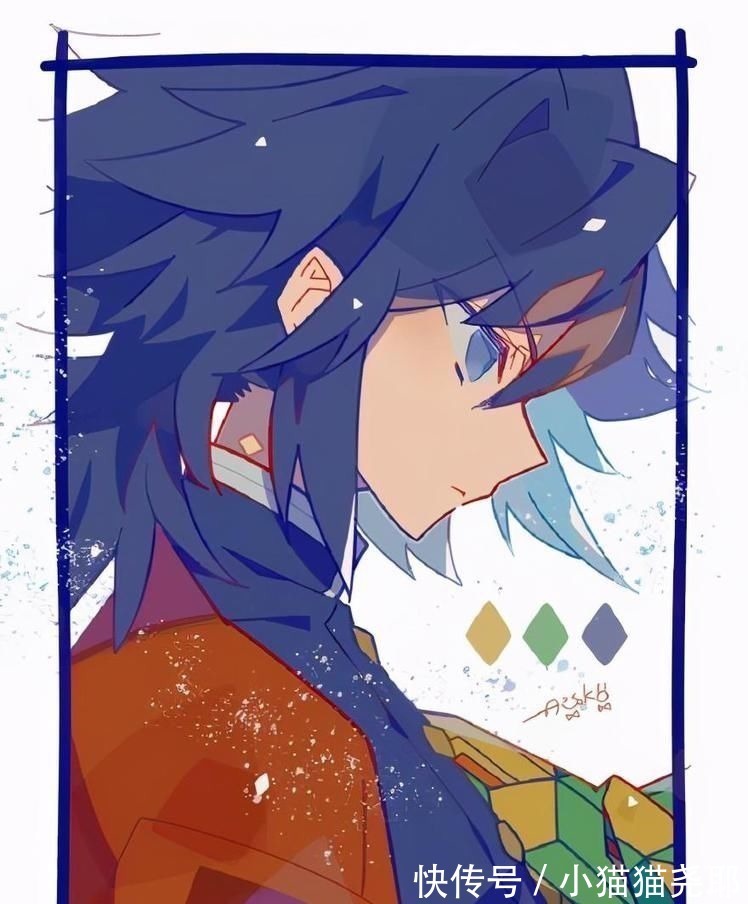 炭治郎|鬼灭之刃:Q萌头像,师兄与蝴蝶的情头很甜蜜,可惜其中有个叛徒