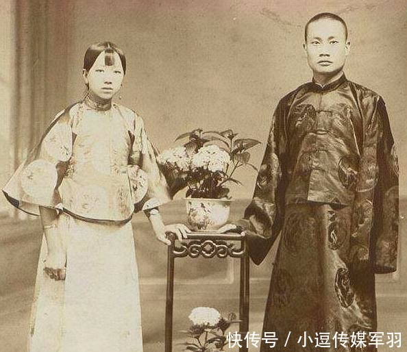 夫妻|清朝无美女？5张晚清夫妻合影直接打脸，最后让人心动