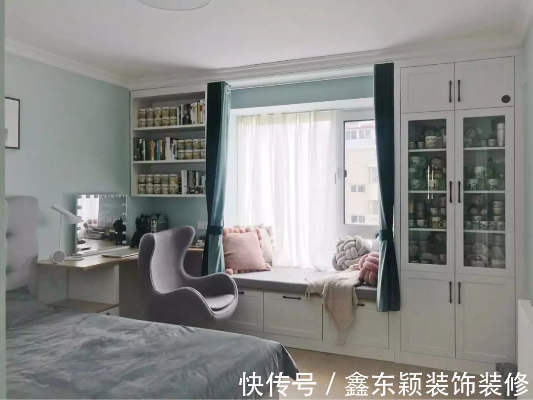 窗户|没有落地窗就做个飘窗,小户型的窗户,也是装饰要点