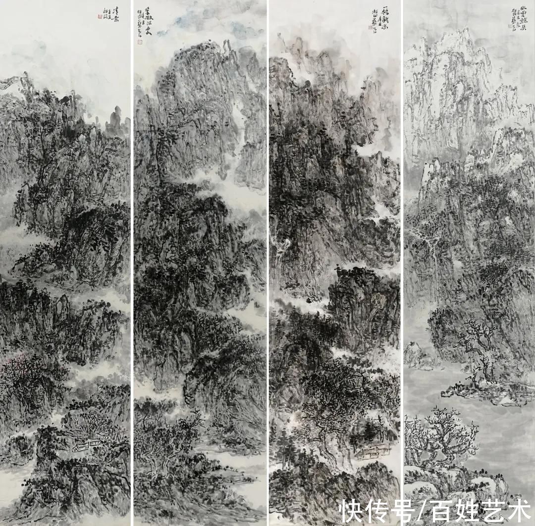佳胜|象外幽——栖山蔡亮辛丑三月学画散记