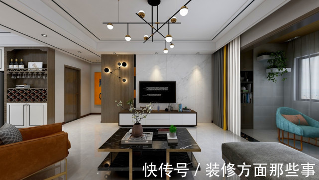 装修|132平现代三居室简单明亮是核心，简约不等于简单