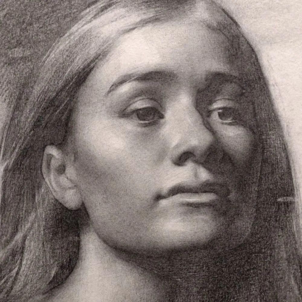 调子|很硬核，一张素描500万网友围观，绝美线条让你欲罢不能，看一百遍都不腻！