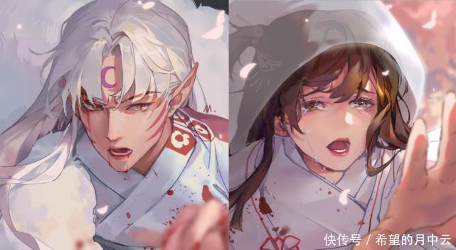 画师大大|“初恋男神”杀生丸来了!短发+西装的杀殿、又是颜值新高度!
