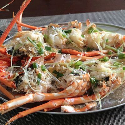 汤匙|清蒸大龙虾