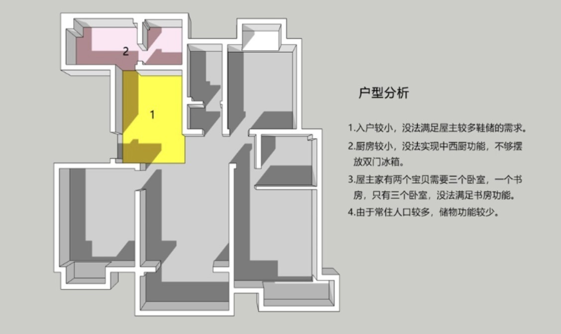 杂物间|过道别再浪费了,学他家这么装,书房、杂物间都有了!实用性倍增