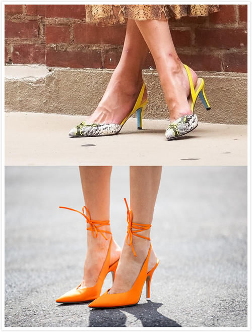 展示|高跟鞋还是得穿彩色的,不仅显嫩还酷炫,看着就贵多了
