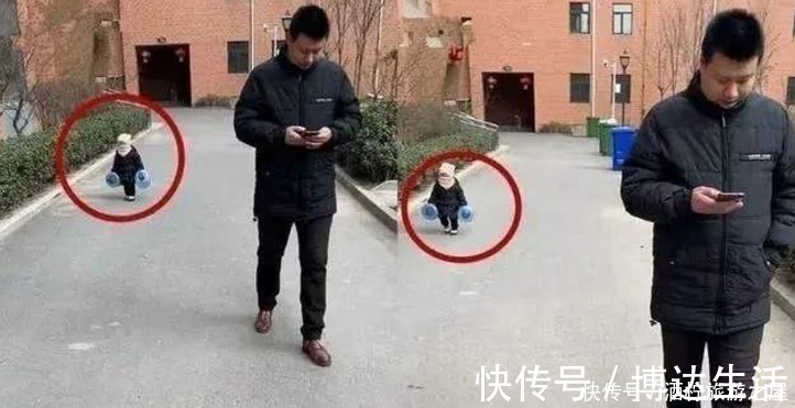 小孩|爸爸骑自行车带双胞胎,宝宝们在后座打瞌睡,妈妈笑称活着就好