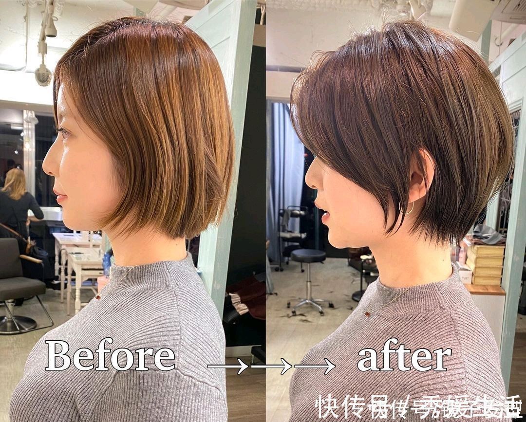 全头 发型这样换，头发花白阿姨也能年轻好几岁，喜欢就试试吧