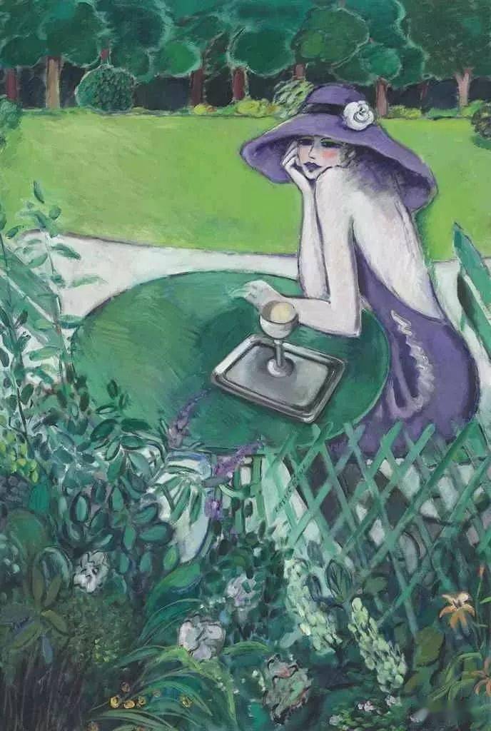 野兽主义#皮埃尔·卡西尼尔:领略野兽主义奔放节奏和表现主义浓烈意蕴油画作品