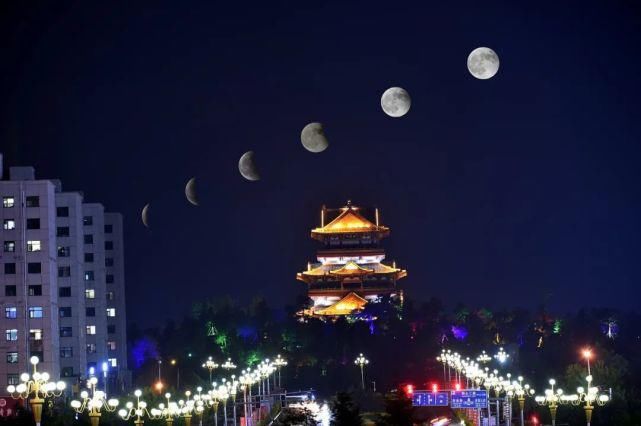 月球 昨晚你看月亮了吗