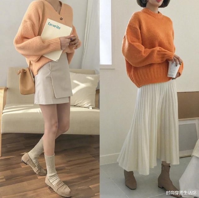 小姐姐|女人别不舍得打扮自己,18套简单实用的毛衣穿搭,太适合普通人了