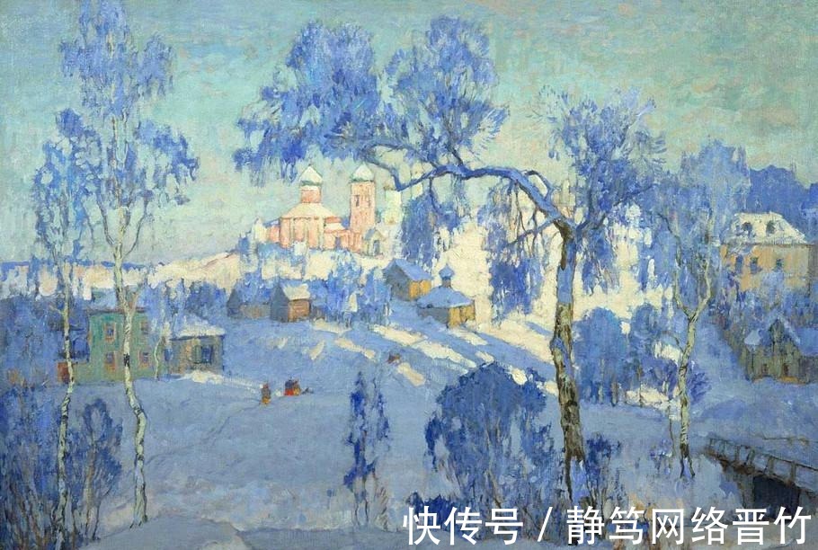 康斯坦丁|俄罗斯印象派画家,康斯坦丁诺维奇加勒巴多夫,油画作品欣赏
