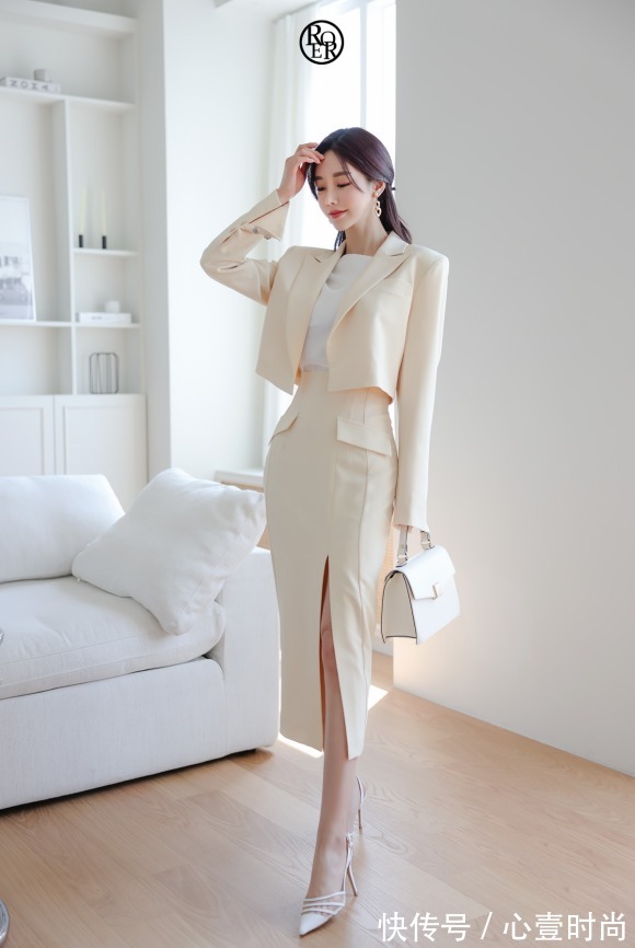 时尚|女神孙允珠时尚搭配:柠黄香草气泡盛夏文艺风西装