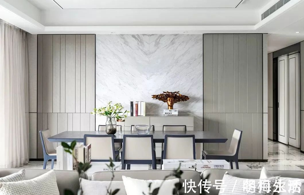 档次|246㎡现代大平层,简约大方的空间,时尚优雅的布置,高级档次