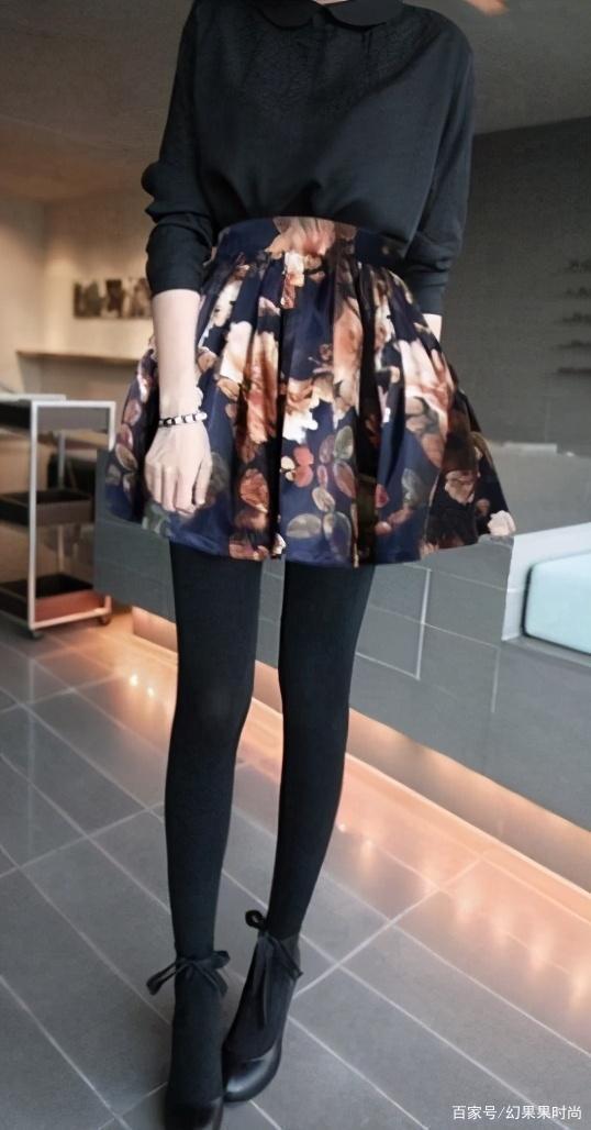 打底裤穿搭范例36种,简简单单看图学穿搭