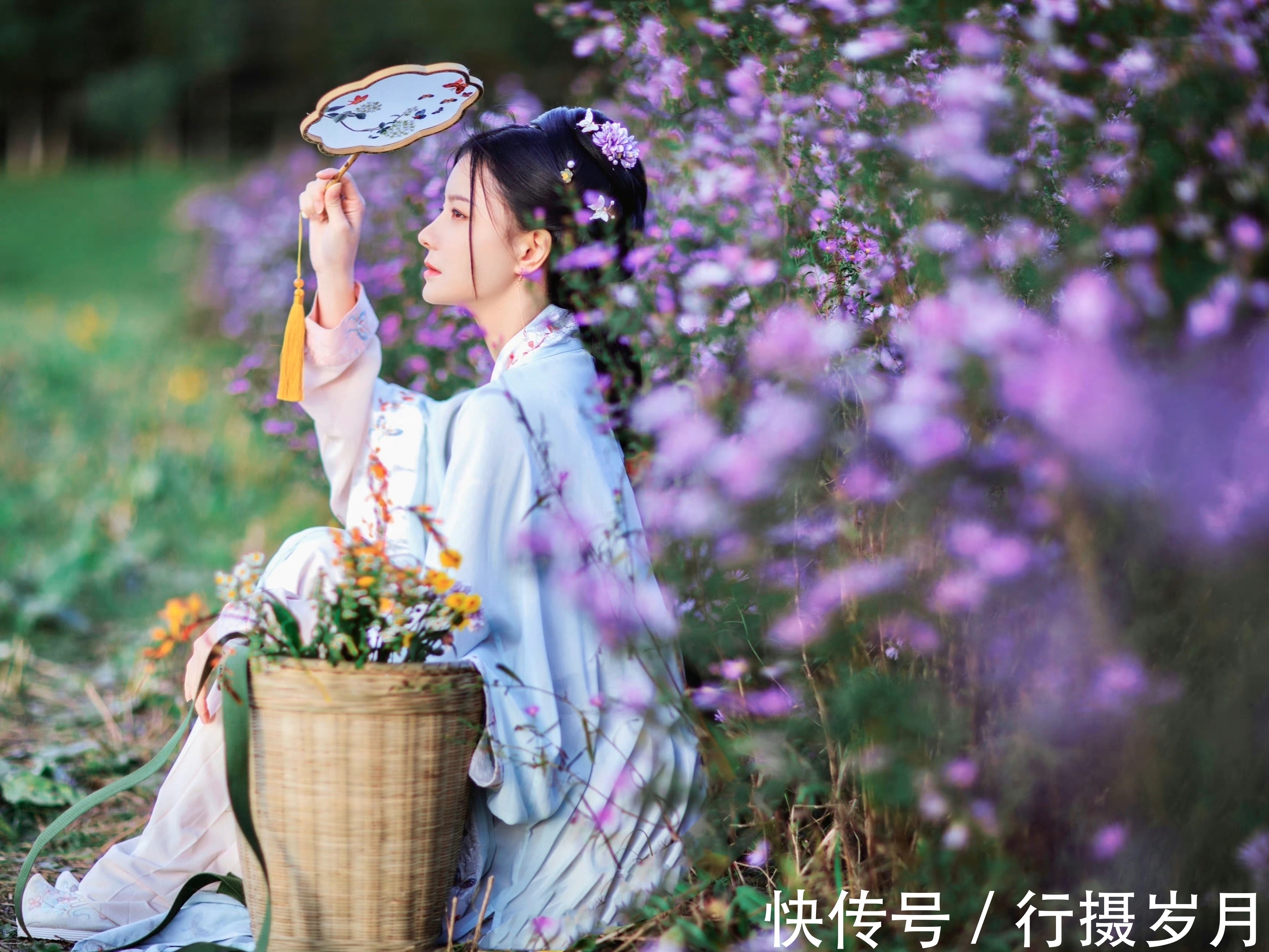 开轩#醉于红尘里的美