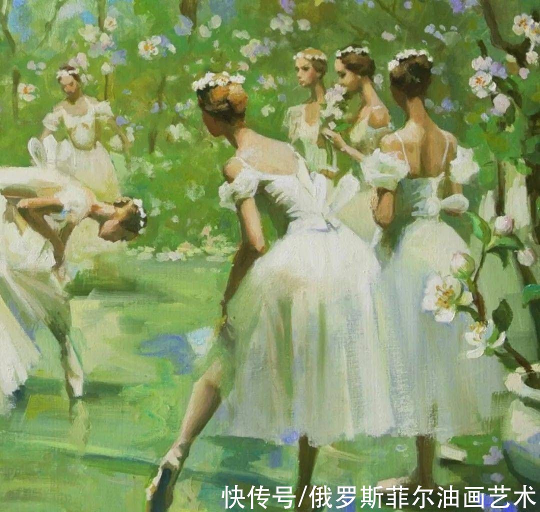 俄罗斯画家阿纳斯塔西娅·沃斯特雷佐娃漂亮油画作品欣赏