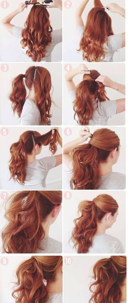 扎头发小心机,这样扎头发让你看起来高了3cm!