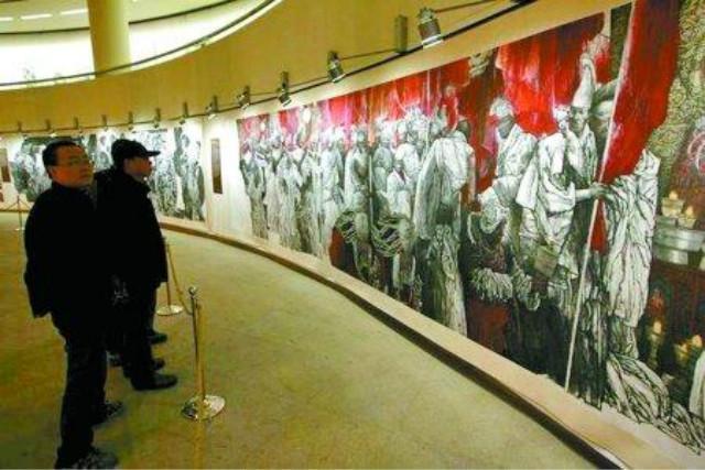 遗忘|被人遗忘的中国美术奇才一生只为画一幅百米巨作,最后死在画前