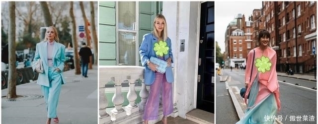 过时|黑白灰过时了,今年秋天流行甜甜的马卡龙色,内搭外套都好看