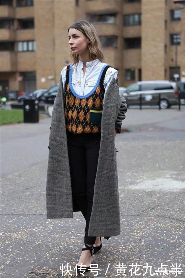 适合|今年火了一种衣服,叫“毛坎肩”,温暖舒适又时髦,秋天穿好适合