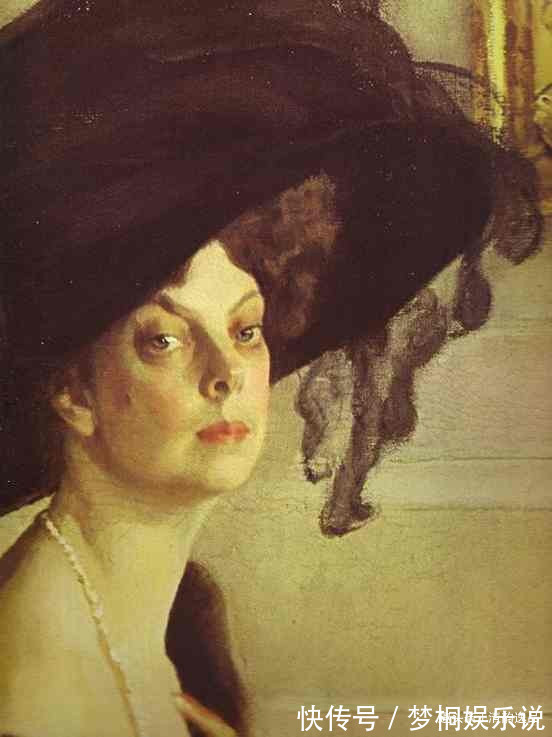 肖像画家!俄罗斯杰出的肖像画家,列宾的学生谢洛夫,油画作品欣赏