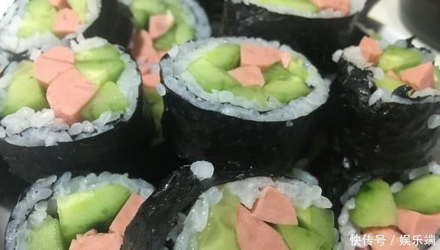 孩子们|孩子们爱吃的寿司，在家做比店里卖的便宜多了，做法非常简单