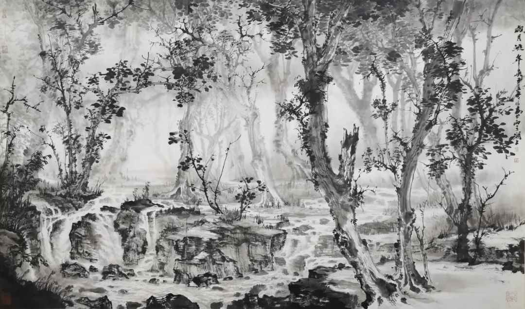 全国$丹青霞蔚·妙造自然——周培安国画艺术品鉴