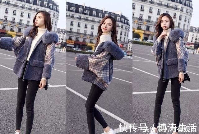 温暖 今年最流行的羊羔毛外套,比大衣温暖,比羽绒服还要好看!